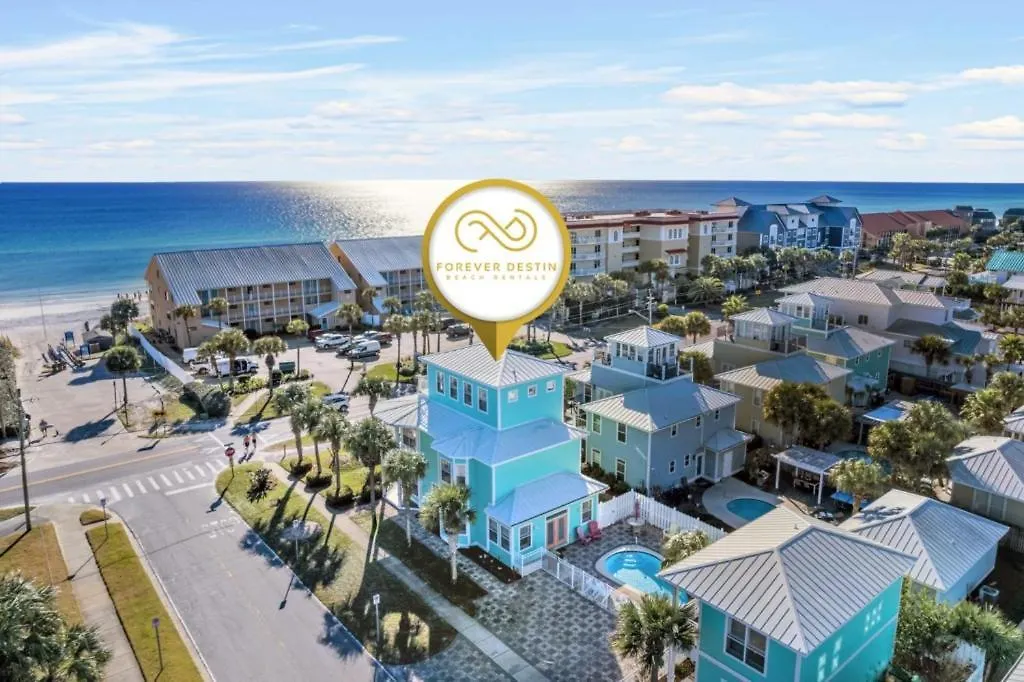 Crystal Playa With Private Pool And Beach Views Destin